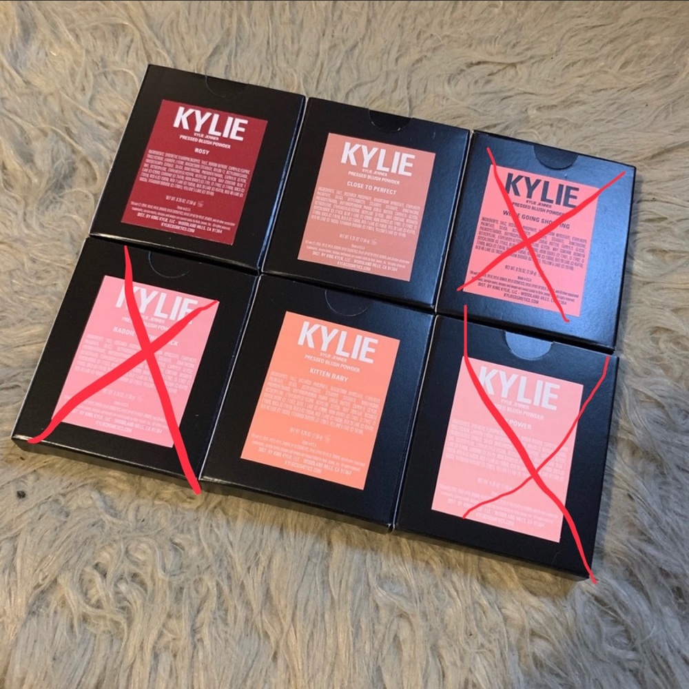 NIP Kylie cosmetics blush